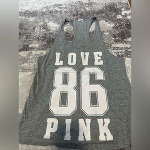 Victoria's Secret Pink Gray Top
